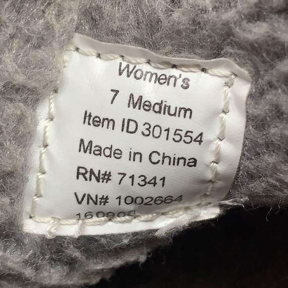 L.L. Bean Mountain Slippers Winter Boots Size 7 - Picture 9 of 10